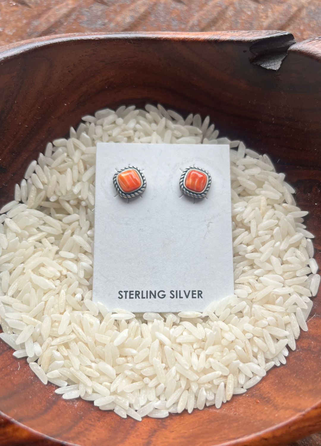 The Orange Spiny Studs