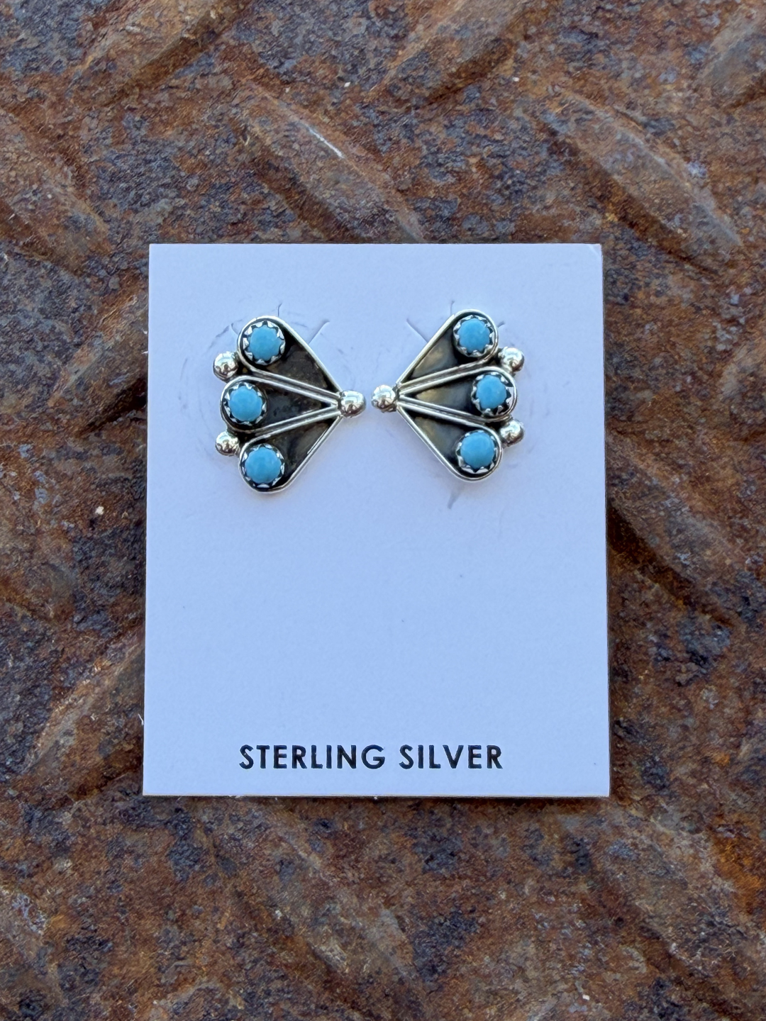 3-Stone Earrings
