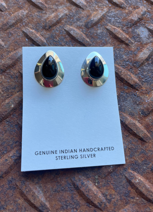Black Onyx Studs