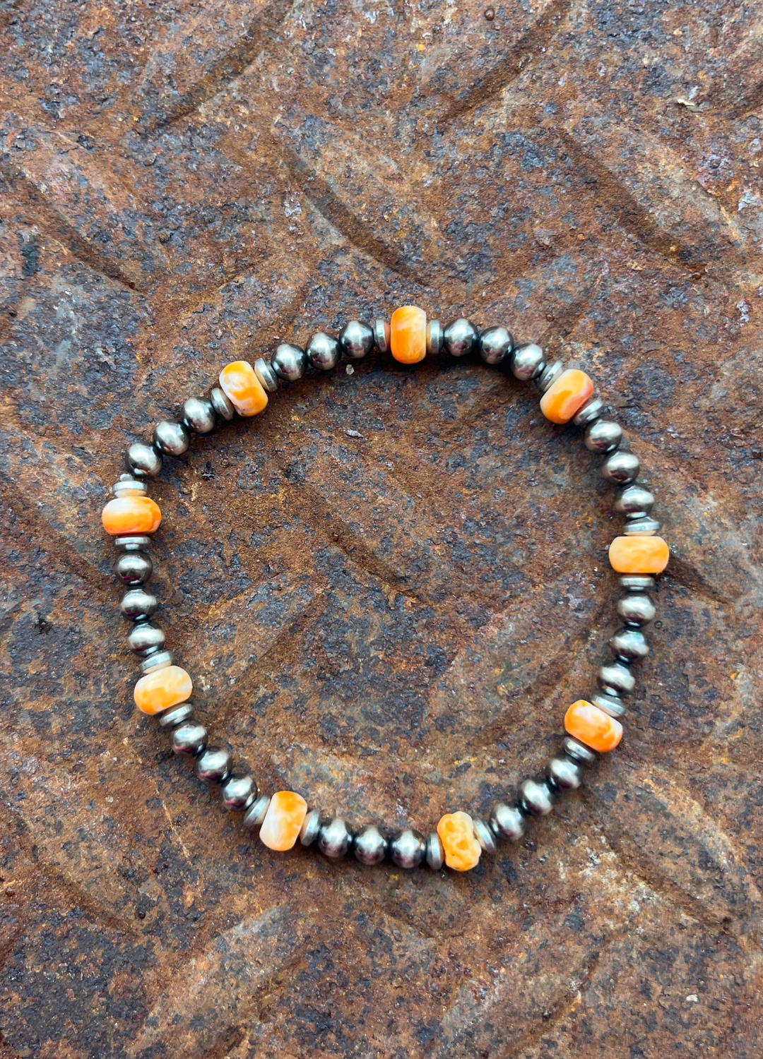 The Orange Spiny Bracelet