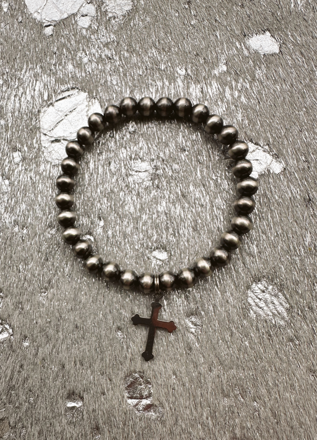 The Cross Charm Bracelet