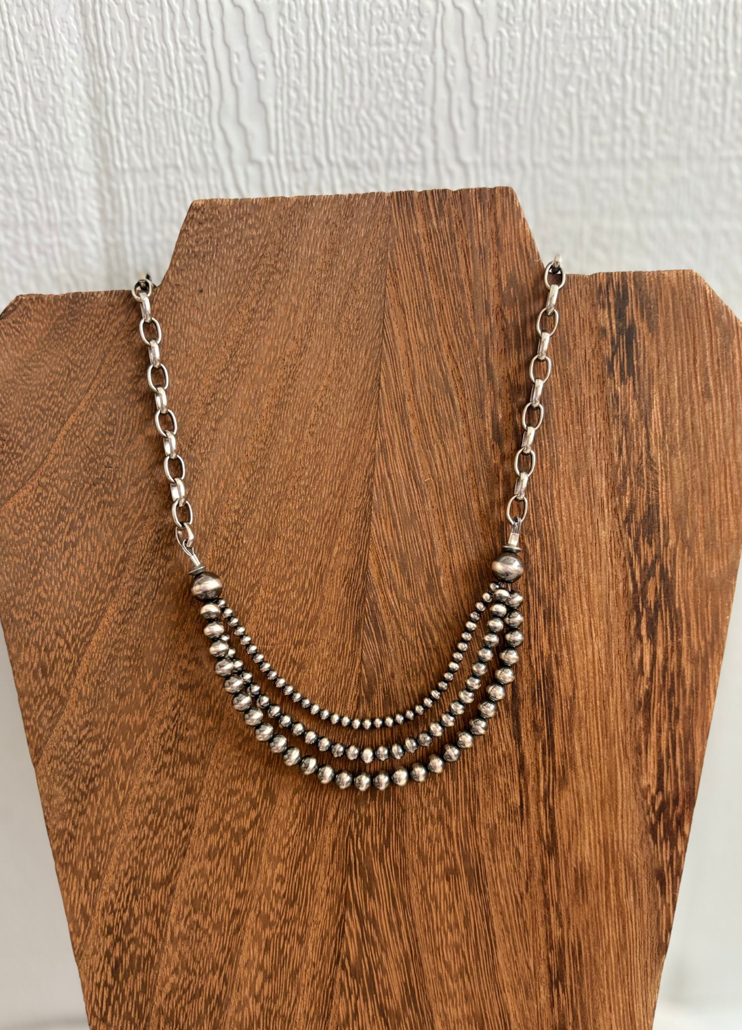 The Three-Strand Chain Necklace