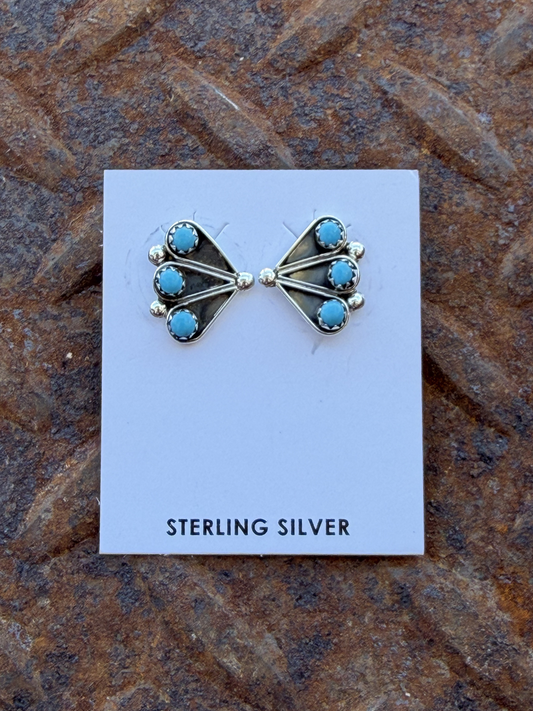 3-Stone Earrings