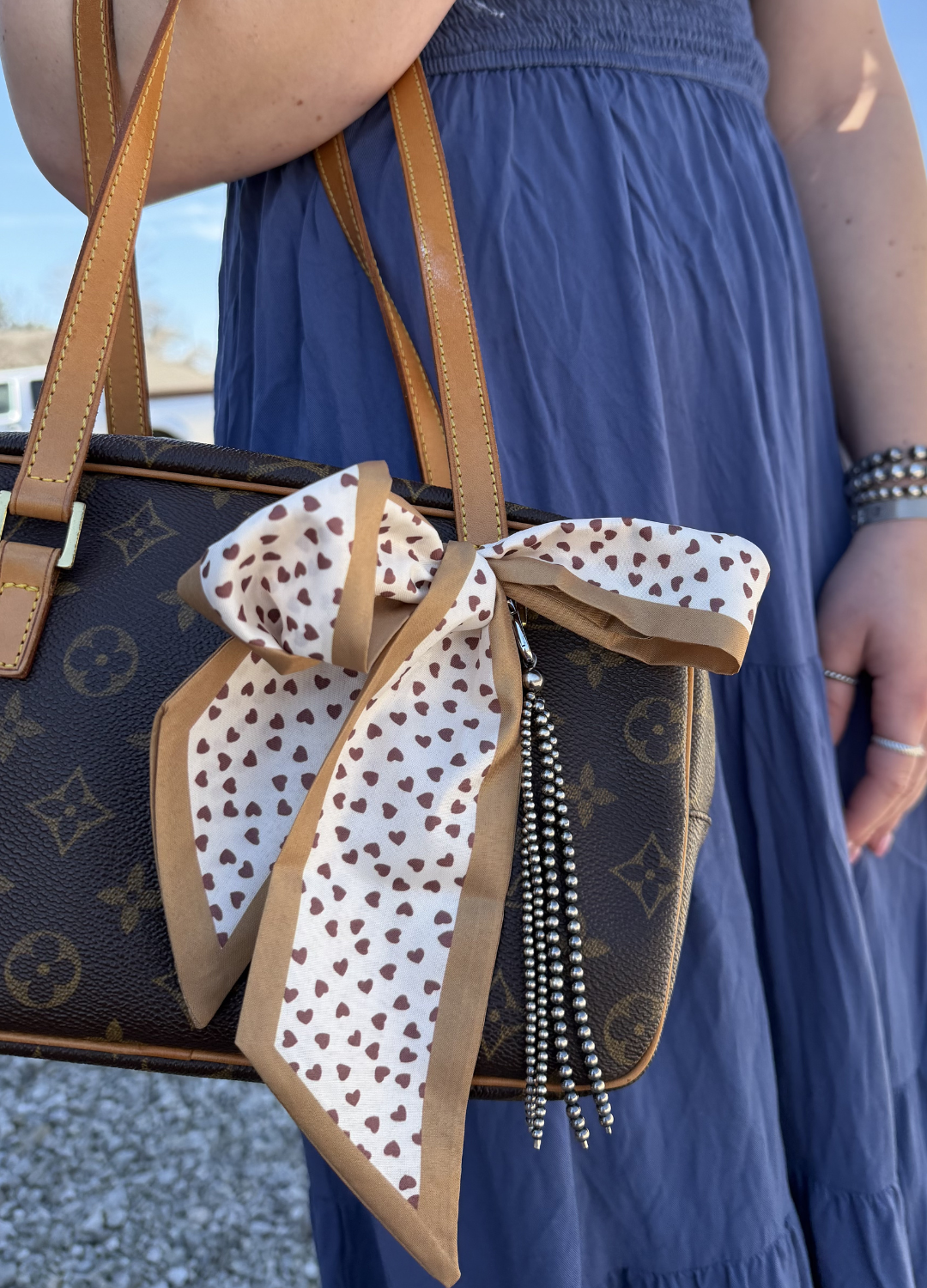 Navajo Pearl Purse Charm