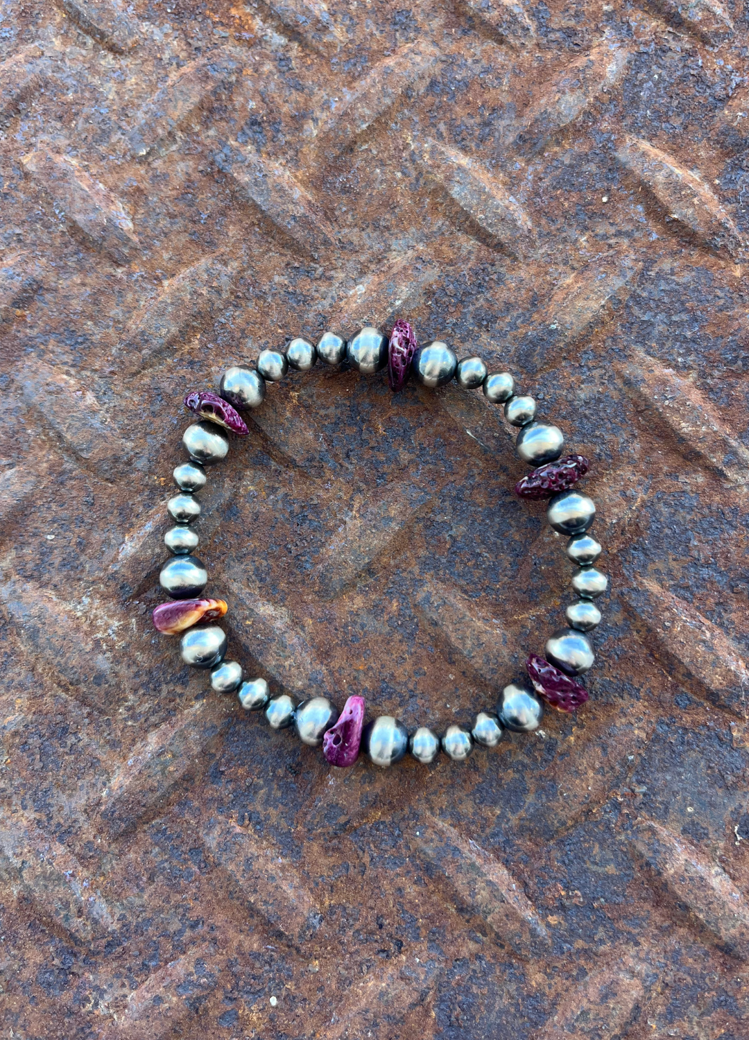 Purple Spiny Bracelet