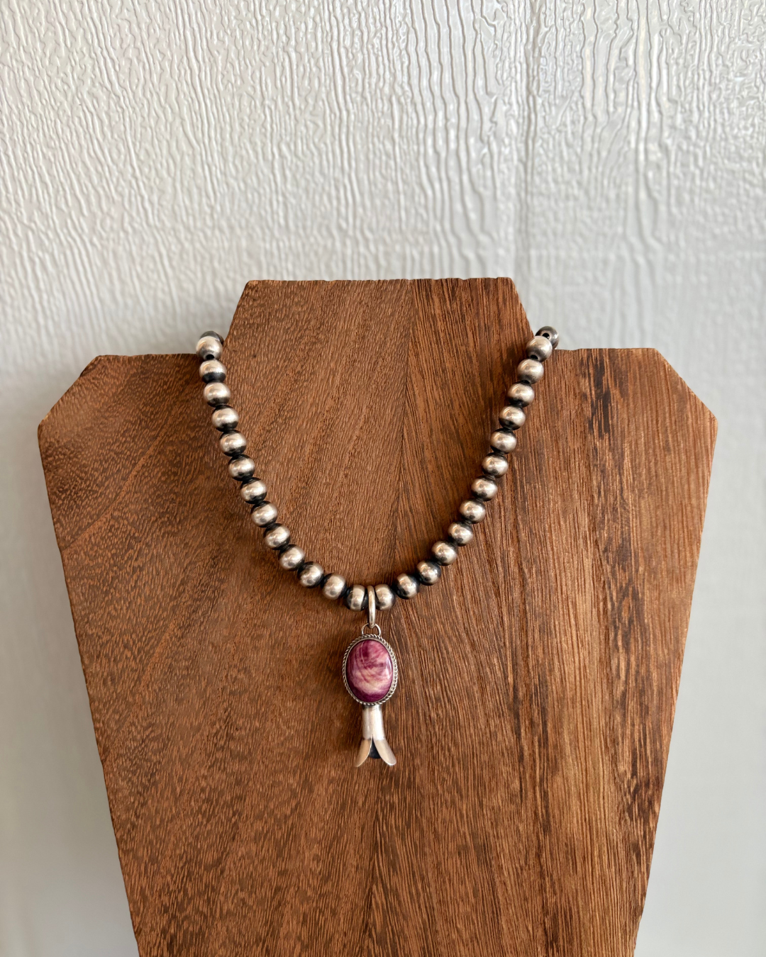Purple Spiny Blossom Pendant