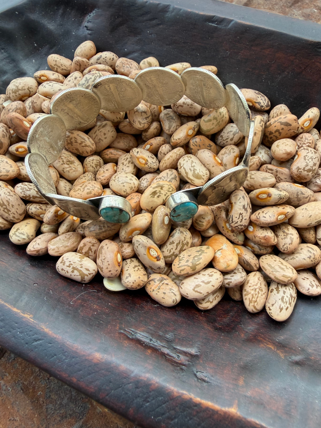 Floating Coin Cuff