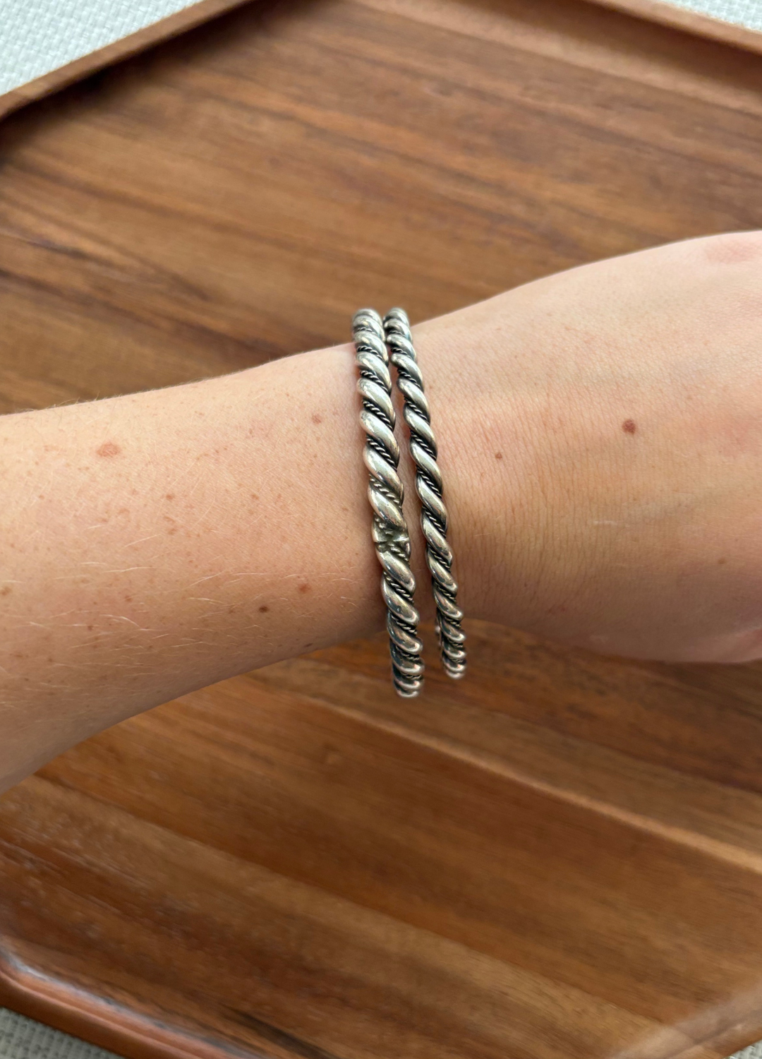 The Sterling Silver Bangle