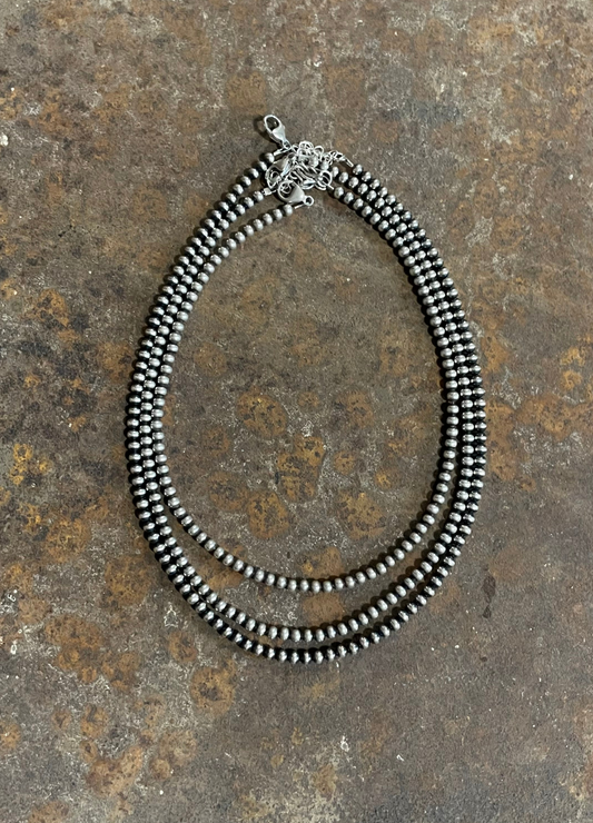 4mm Navajo Pearls